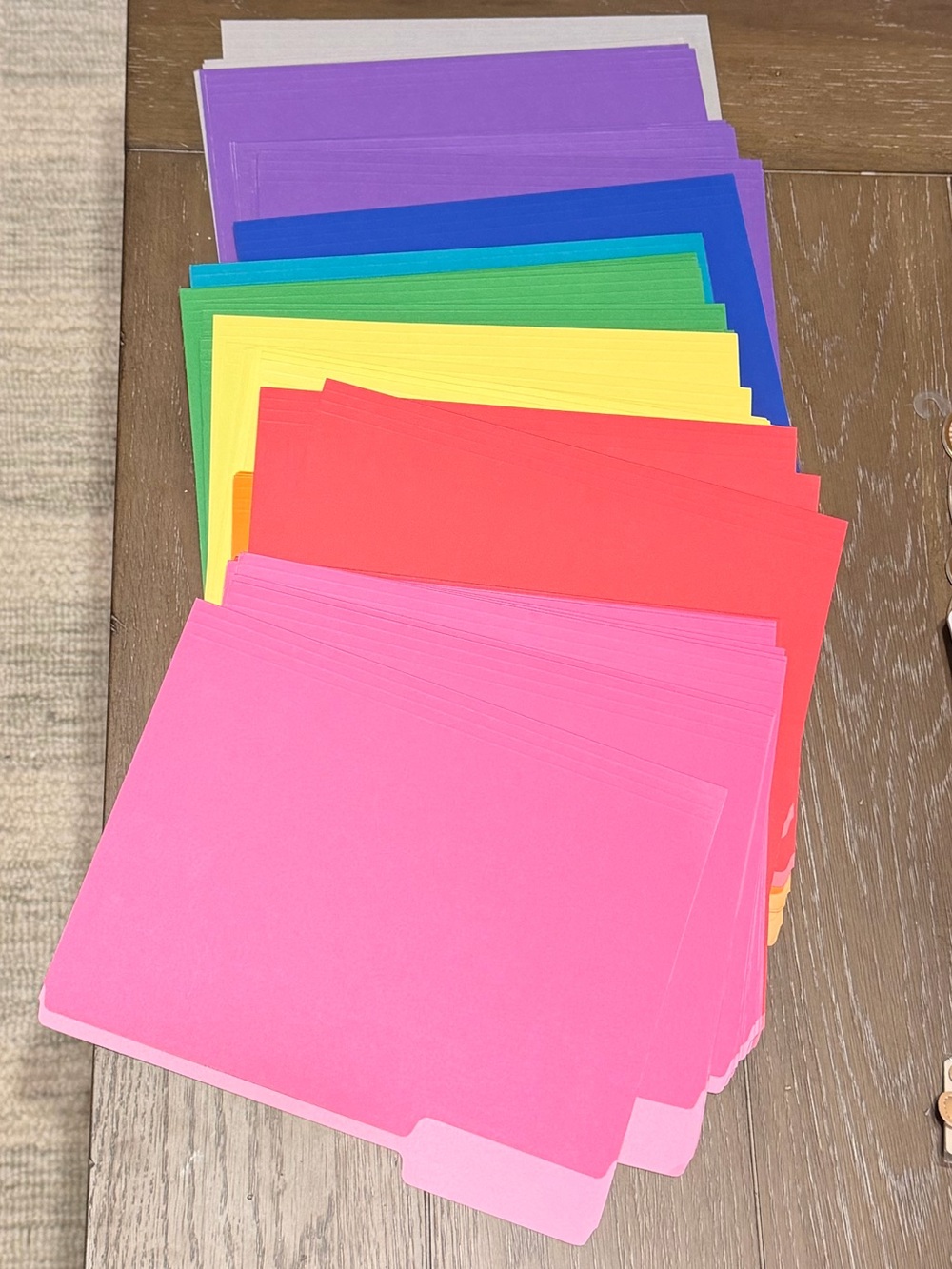 Colorful File Folders - Premium Colored Office Organizers - BACK TO SCHOOL
